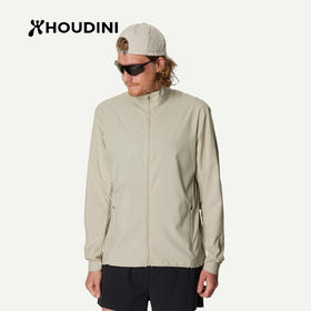 HOUDINI胡丁尼PaceTrail疾速户外26春夏新男立领骑行跑步防风夹克 810058