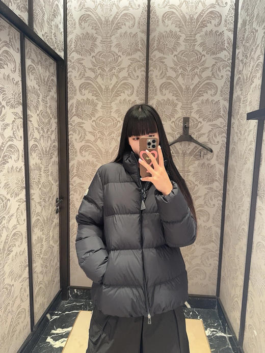 新款简约低调男女同款蒙口白鸭绒羽绒服 商品图6