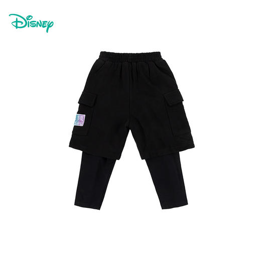 迪士尼玩酷潮年男童潮酷假两件长裤223DK0391 商品图6