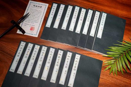 【重磅推荐】《十竹斋书画谱》，全16册，蝴蝶装，247*145mm，[明]胡正言辑，崇文书局2025年一版一印，定价3880，售价2288元。 商品图2