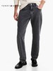 T.H 男款 小直筒 黑灰洗水棉弹牛仔裤  NZK256 商品缩略图0