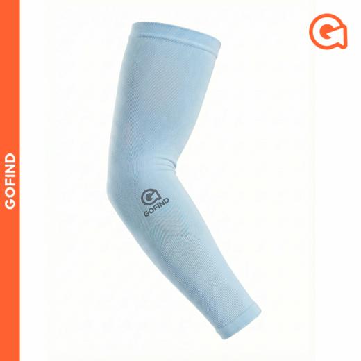 果凡运动防晒冰袖 男女夏季户外跑步骑行护臂 冰丝凉感透气 吸汗速干防紫外线袖套EAE13284 商品图1