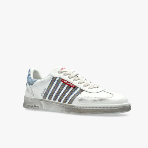 DSQUARED2 男士 Boxer系列 枫叶徽标休闲运动鞋 混色 SNM0443 01508443 M872 商品图1