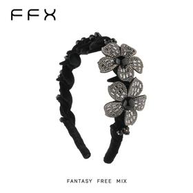 【新年配饰】高级丝绒立体花卉轻奢发箍高颅顶发卡