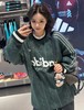 F011269撞色三叶草宽松剪裁针织套头毛衣男女同款 商品缩略图6