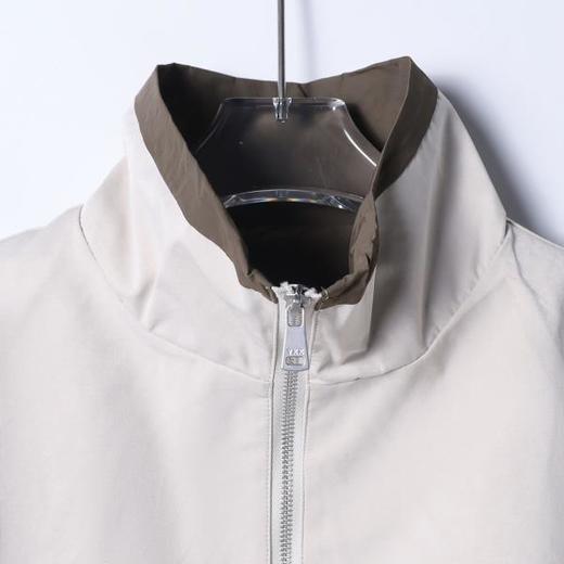 263008SDSA男士秋冬新款痞帅男装潮牌撞色拉链立领夹克外套休闲时尚百搭 商品图2