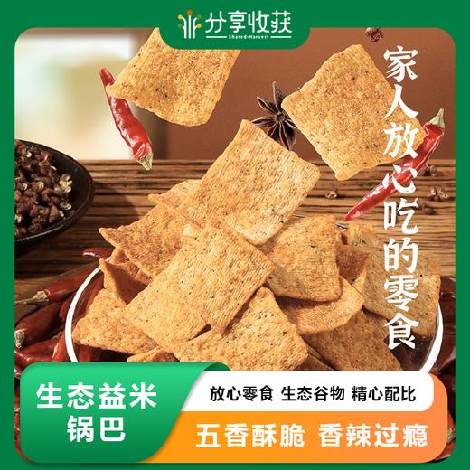 生态益米锅巴 | 放心零食 生态谷物 精心配比 | 五香酥脆  香辣过瘾  | 合作生产 * Ecological Yimi Rice Crackers 商品图0