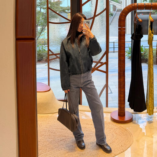 ROMI STUDIO“复古丹宁”100%斜纹棉水洗牛仔夹克外套 RWDSWY1683 商品图3