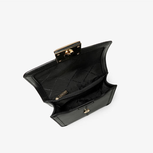 194900666036 迈克高仕MICHAEL KORS MK Sonia 链条皮革纯色翻盖挎包单肩包【19*8*15.5cm】 商品图4