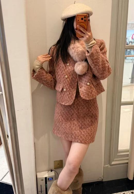 【门店同款】ENJOY冬季“暖冬软糖”瑰丽之夜小香羽绒套装 168843108 商品图0