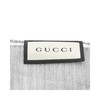 GUCCI 女士羊毛真丝围巾 165904 浅灰色 商品缩略图3