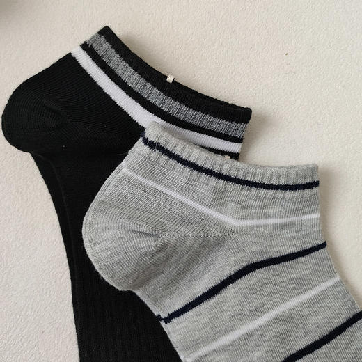 基础百搭19元6双装男袜组合款短袜-纪念日百货门店同款168343103 商品图2