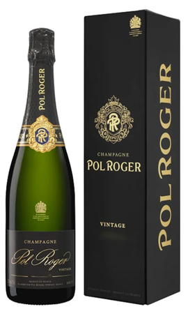 Pol Roger Brut Vintage Champagne宝禄爵天然型年份香槟（纸盒）2016