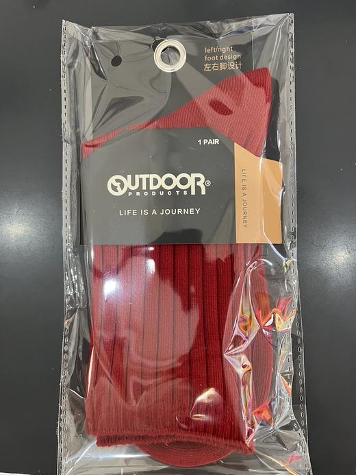 【春上新】【5折】6楼OUTDOOR新款休闲舒适吸汗柔软袜子 吊牌价59元折后价29元 商品图1