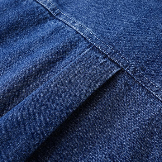 gxgjeans 男装【棉100%】男士长袖牛仔衬衫2025秋款叠穿百搭青少年上衣K&C 商品图7