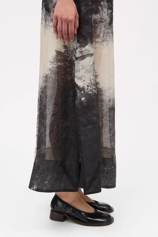 Mark Kenly Domino Tan 26PS 沙尘晕染nellie轻量苎麻半裙 商品图2