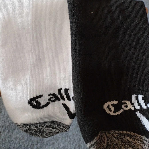 原单正品卡拉威长筒高尔夫球袜，男款均码39-45
只有白色。五双一组 商品图3