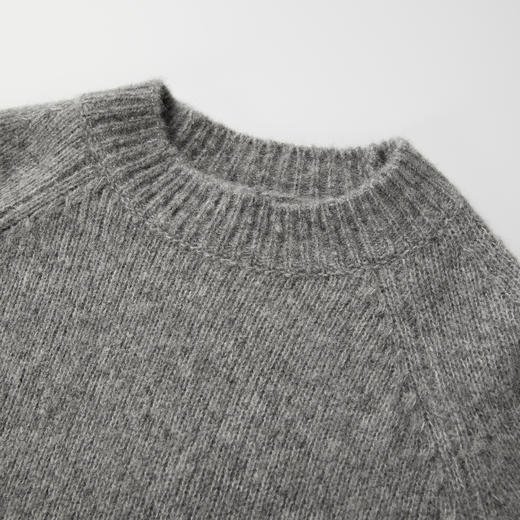 ROMI STUDIO“格雷高知”牦牛绒绵羊毛混纺软糯套头毛衫RW24AS90937 商品图3