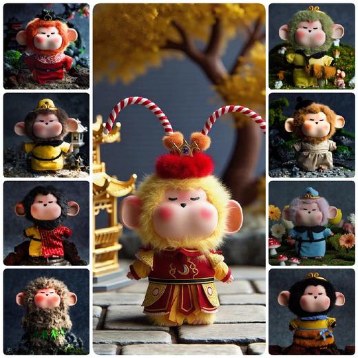 雷猴任我行毛绒盲盒 商品图1