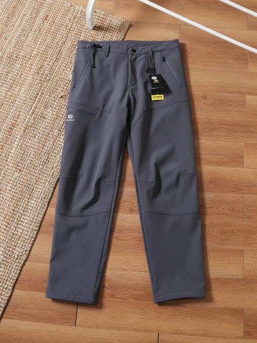 F011276冬季户外防风防水立体褶皱设计软壳休闲长裤 商品图6