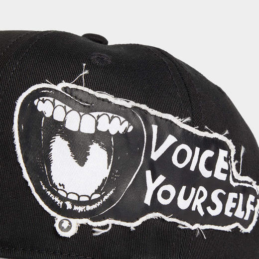 DSQUARED2 男士 Luca Magliano 联名 字母徽标印花棉质棒球帽 黑色 BCM0949 05C00001 2124 商品图4