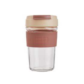 6943819158071 乐扣乐扣Lock&Lock 460ml便携咖啡杯牛奶杯耐热玻璃杯子女便携咖啡杯男水杯夏女