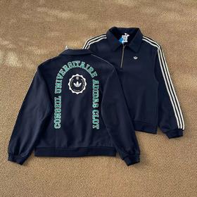 F011212陈冠希联名 FW25 半拉链运动套头翻领长袖卫衣