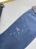 F011254户外软壳防风抓绒重工刺绣银色Logo松紧长裤 商品缩略图13