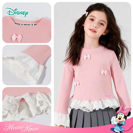 迪士尼女童长袖T恤ZD1FS010 商品图1