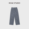 ROMI STUDIO“简约舒适”100%精梳棉抽绳微绒直筒休闲裤RWCWX67229 商品缩略图0