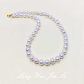 S925珍珠项链（淡水无核）；9-10mm