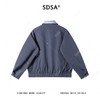 2613908SDSA男士秋冬新款痞帅男装潮牌褶皱拼接拉链翻领夹克外套百搭时尚 商品缩略图5