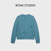 ROMI STUDIO 100%绵羊毛轻盈柔软复古圆领套头毛衫 RWDSST1829 商品缩略图1