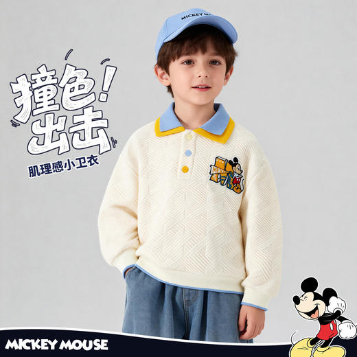 迪士尼男童翻领长袖卫衣XD3DS004 商品图4