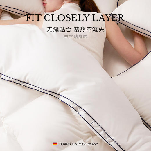 品牌直发 irisette 羽绒蚕丝复合被2.0 商品图3