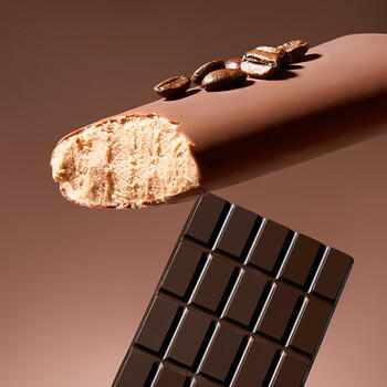 伊利苦咖啡雪糕 巧克力味脆皮冰淇淋70克*5支 商品图3