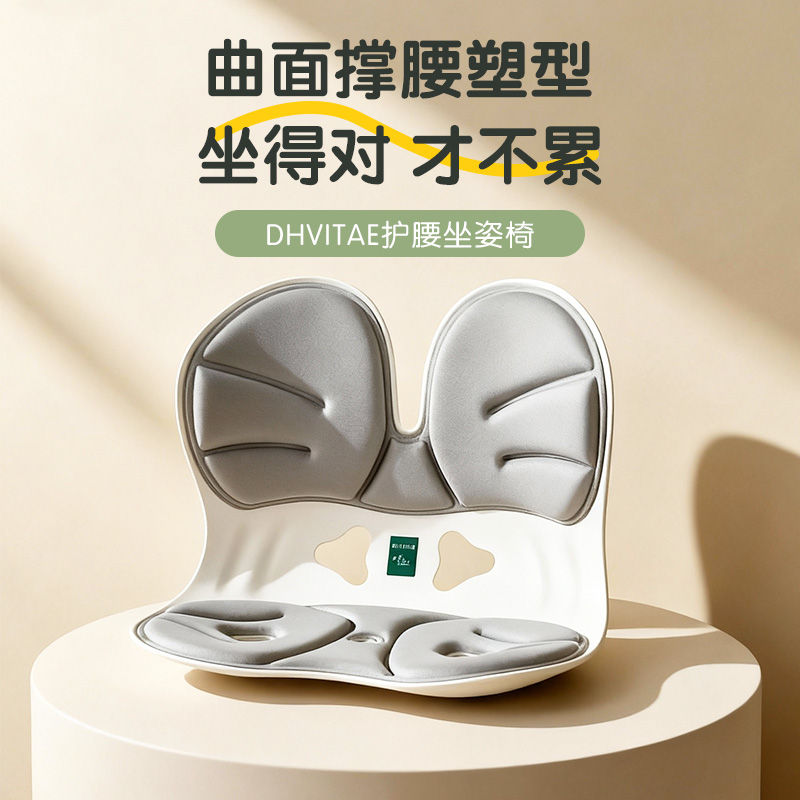 *DHVITAE护腰坐姿椅 人体工学腰靠坐垫「严选自研」