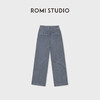 ROMI STUDIO“简约舒适”100%精梳棉抽绳微绒直筒休闲裤RWCWX67229 商品缩略图1