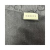GUCCI 女士羊毛真丝围巾 165904炭灰色 商品缩略图1