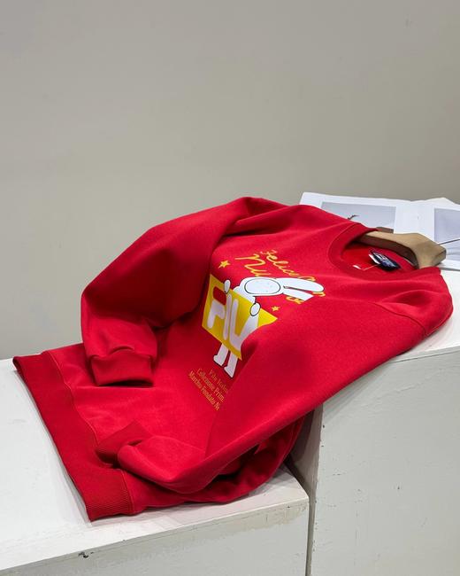 F011266限定款安东尼不二兔情侣款银狐绒卫衣 商品图12