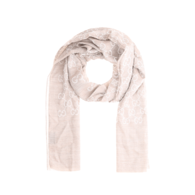 GUCCI 女士羊毛真丝围巾 165904粉色