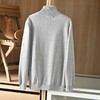 汤米2026秋冬男士经典纯色刺绣小标高领打底毛衣 商品缩略图4