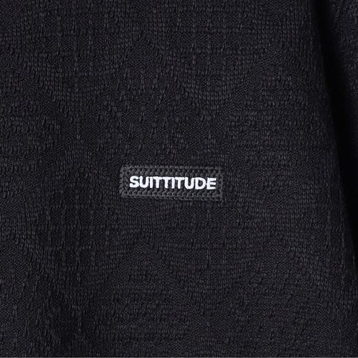 9557SDSA男士秋冬新款痞帅男装美式简约菱形刺绣字母圆领卫衣宽松百搭 商品图2