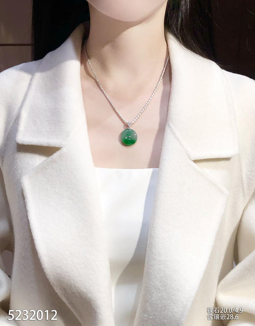 5232012，平安扣吊坠。具体价格微信咨询 商品图1