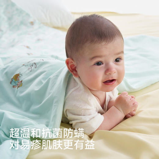 【商场同款】英氏被子婴儿被子防螨抗菌床品新生儿专用被四季通用 商品图2