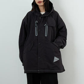 and wander fishtail Octa coat 内里抓绒军事风鱼尾机能户外大衣