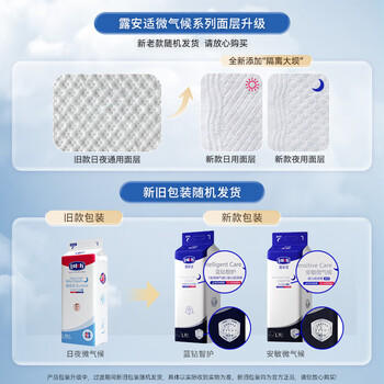 露安适（Lelch）安敏微气候系列夜用纸尿裤NB60片(0-5kg) 新生儿纸尿裤 尿不湿 商品图4