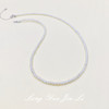 S925珍珠项链（淡水）；3-4mm 商品缩略图0