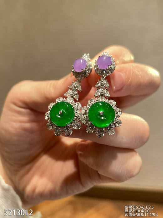 5213012，平安扣耳坠。具体价格微信咨询 商品图1