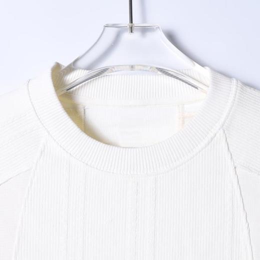 SDSA男士秋冬新款痞帅男装时尚简约纯色肌理感圆领卫衣百搭宽松 商品图1